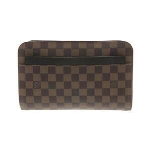 LOUIS VUITTON Brown Damier Clutch Bag